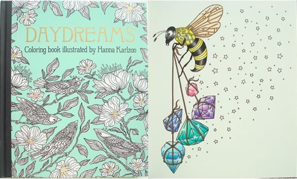 Daydreams Coloring Book (Dagdrömmar)– A Review