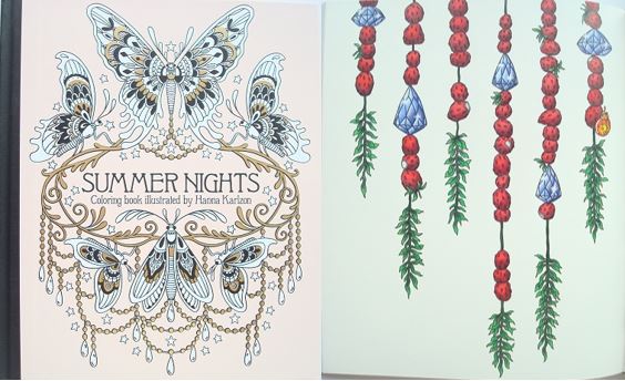 Summer Nights Coloring Book (Sommarnatt) – A Review