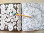 The Tiffany Glass Coloring Book - Click through to read my review, see a flick-through and photos of inside.